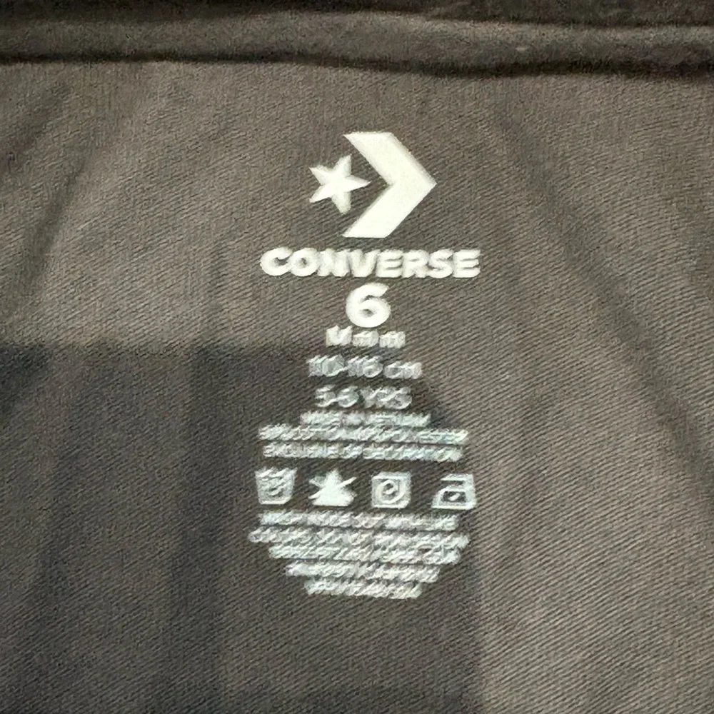 Converse Kids' Dark Blue Tee‎ with Pink Graphic